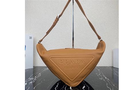 prada 1ba863 caramel replica|prada triangle bag dupes.